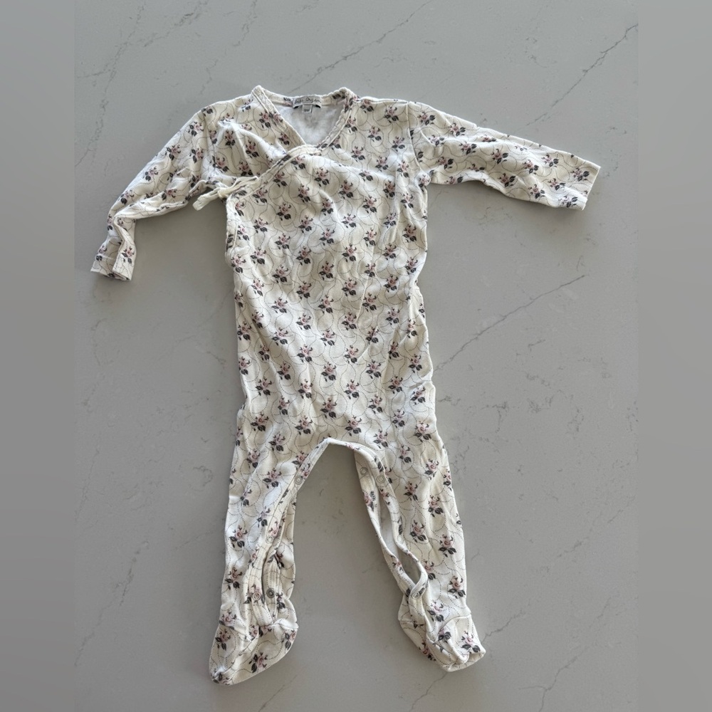 Bebe Organic floral onesies
